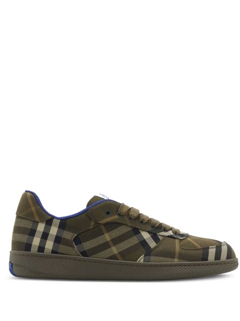 burberry check terrace shoes